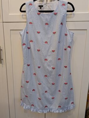 Talbot's Seersucker Dress